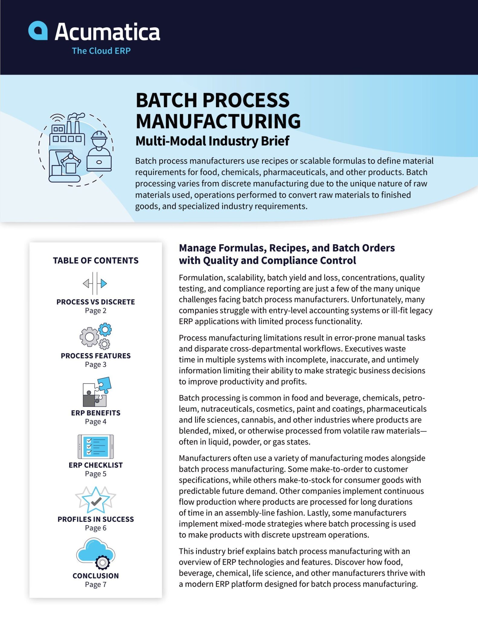 How Batch Processing Manufacturers Can Grow with Acumatica’s Multi ...